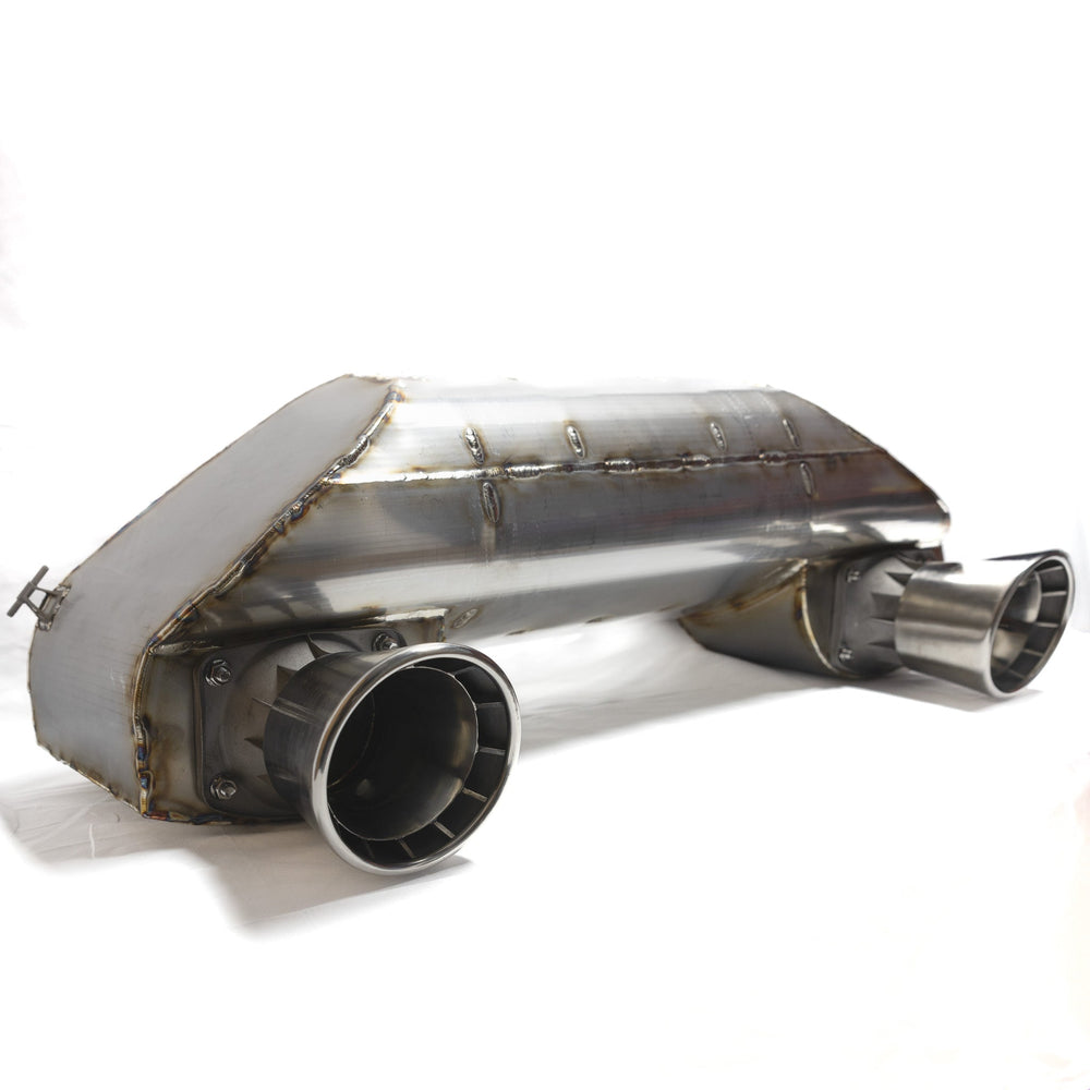 718 GT4RS V11 Muffler - Dundon Motorsports