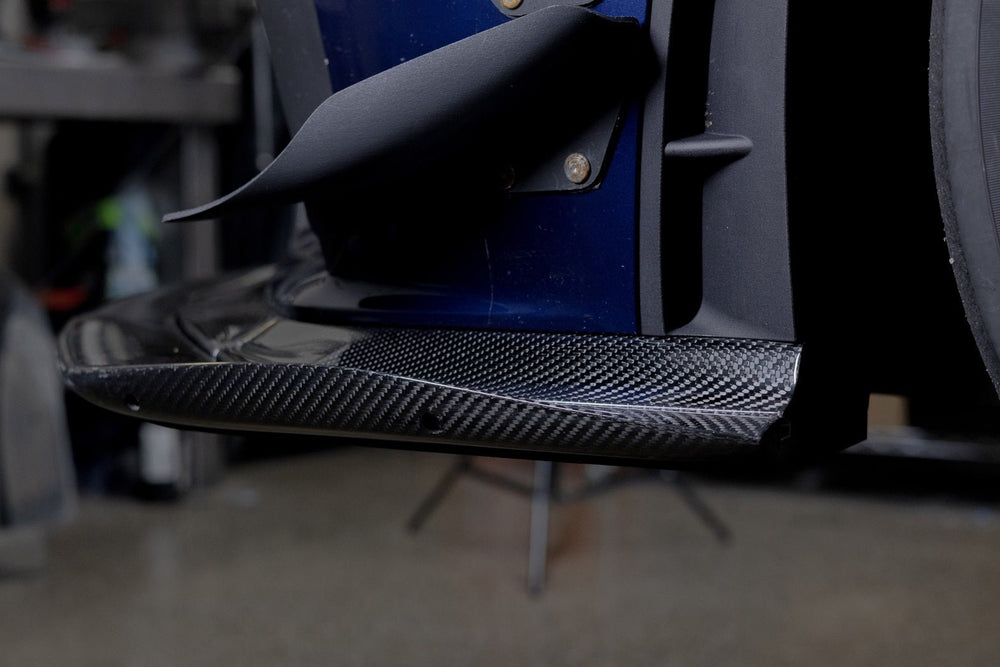 718 GT4RS Valkyrie Carbon Splitter with Dual Dive Planes - Dundon Motorsports
