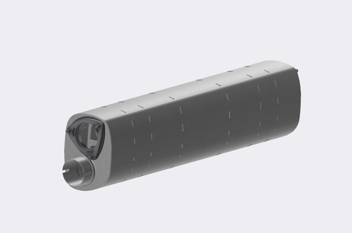 964/993 Dual Outlet Muffler - Dundon Motorsports