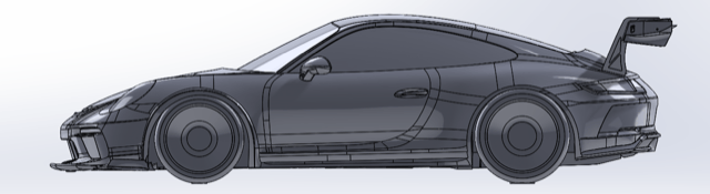 991 Cup Valkyrie Swan Neck Wing - Dundon Motorsports