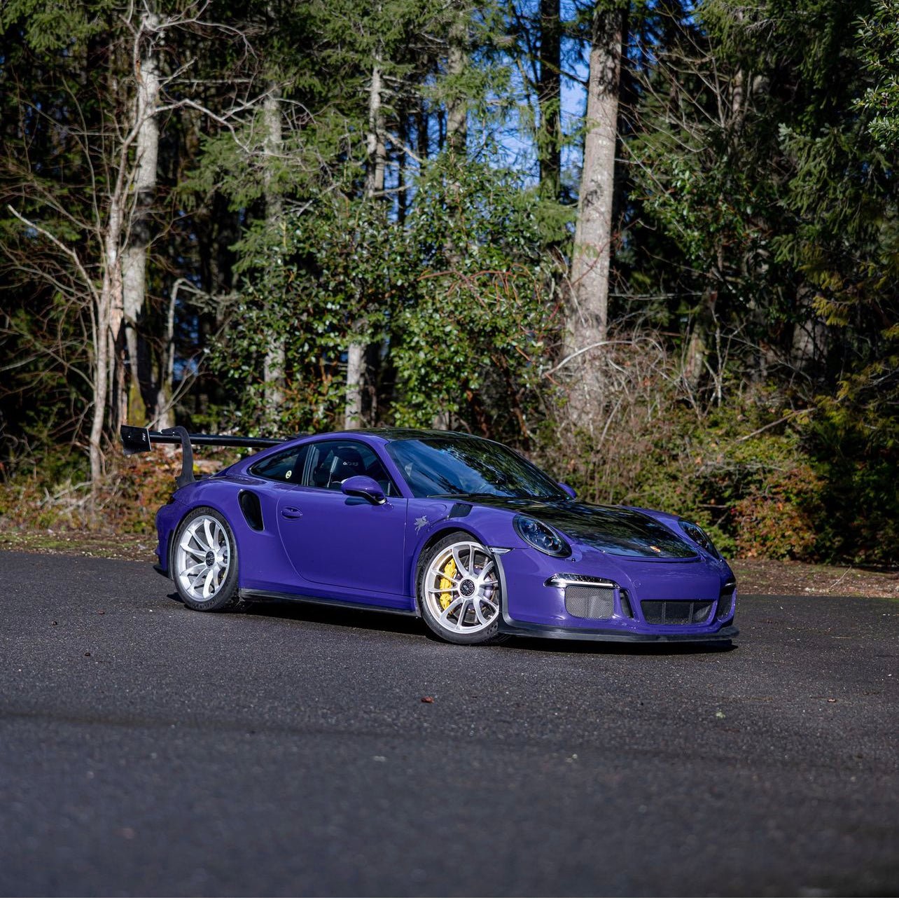 991 GT3RS and GT2RS Carbon Swan Neck Wing - Dundon Motorsports