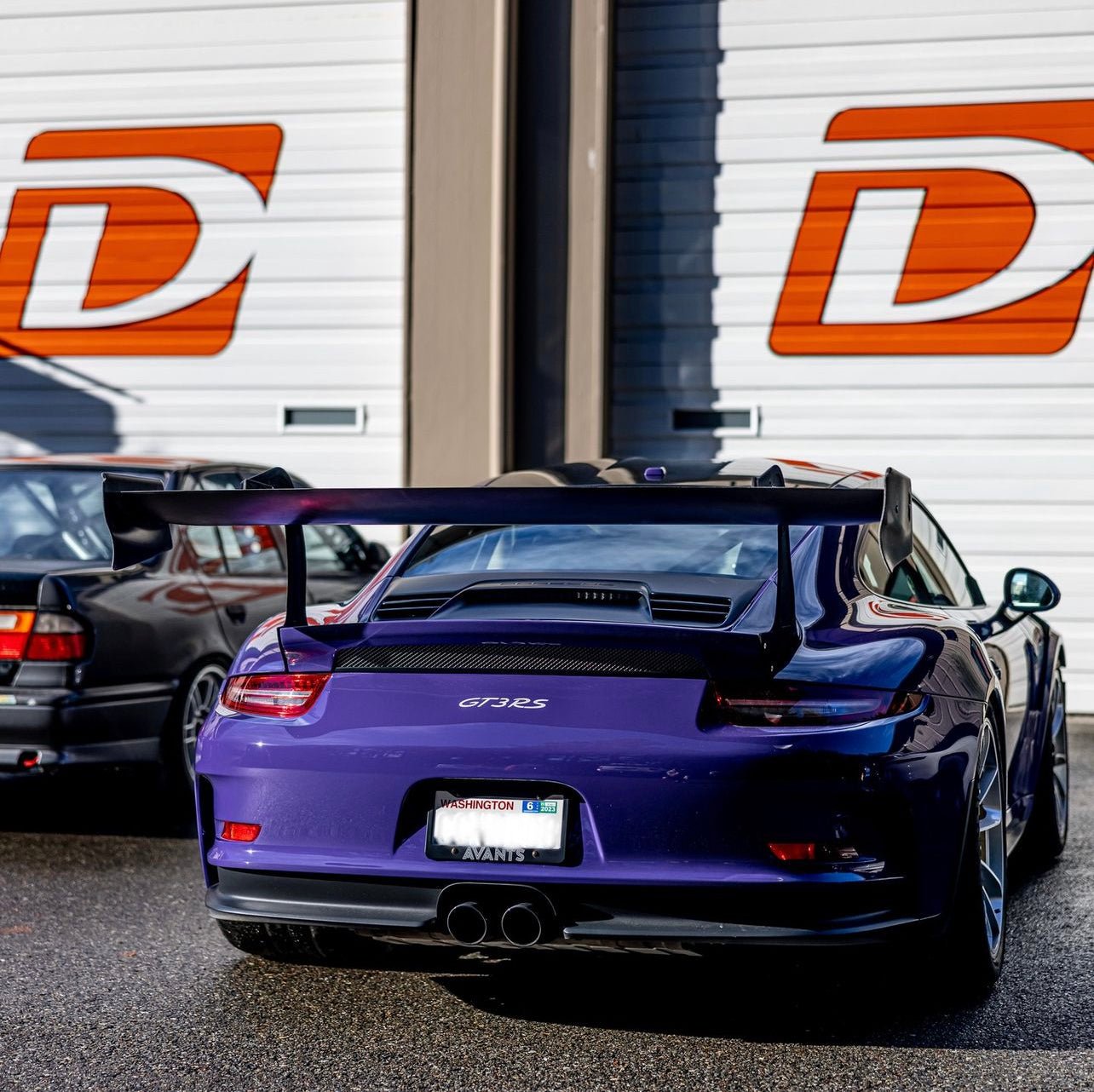 991 GT3RS and GT2RS Carbon Swan Neck Wing - Dundon Motorsports