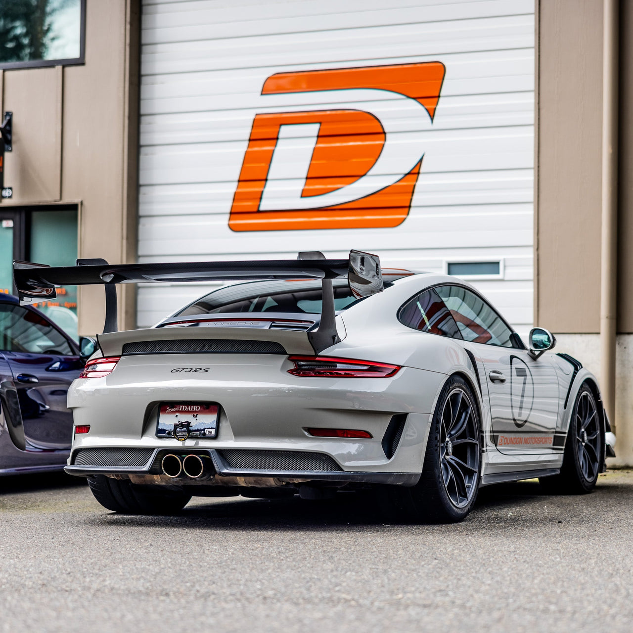 991 GT3RS and GT2RS "Valkyrie" Carbon Swan Neck Wing - Dundon Motorsports