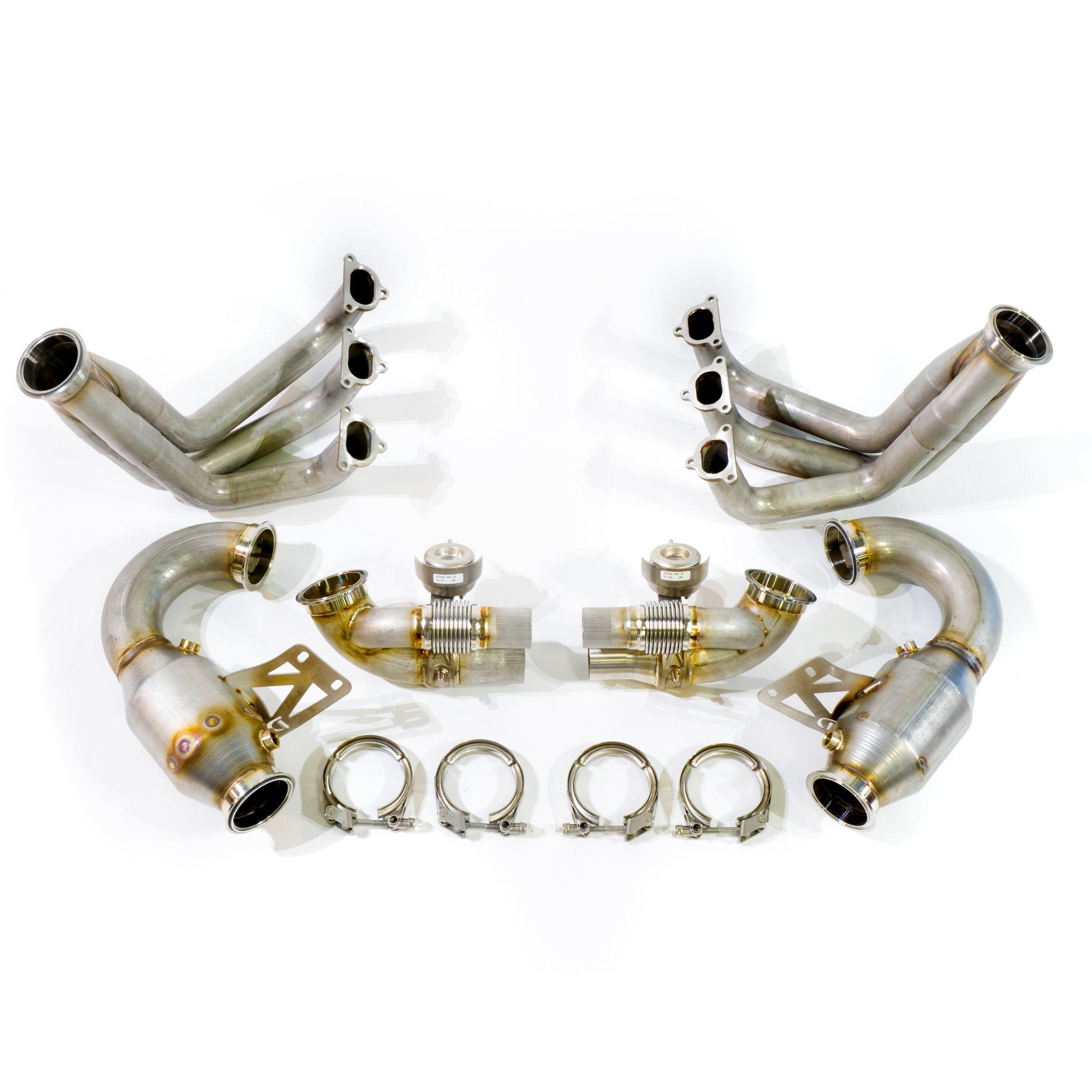 991.1 GT3 Long Tube Street Header Exhaust System - Dundon Motorsports