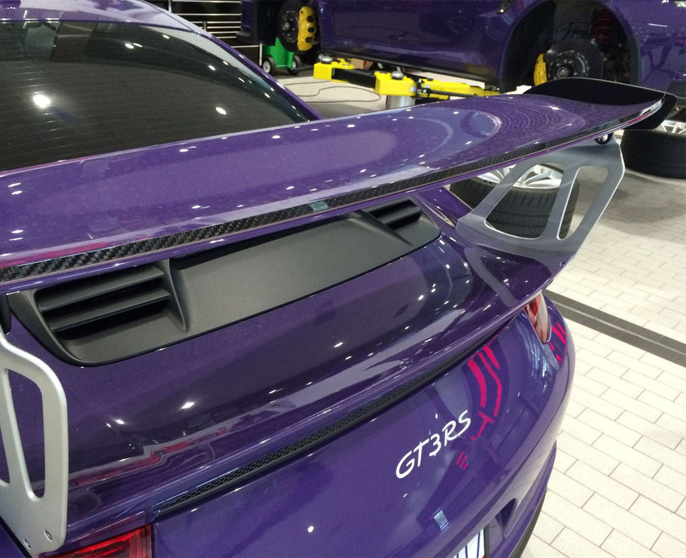 991.1/991.2 GT3RS/GT2RS Carbon Gurney Flap - Dundon Motorsports