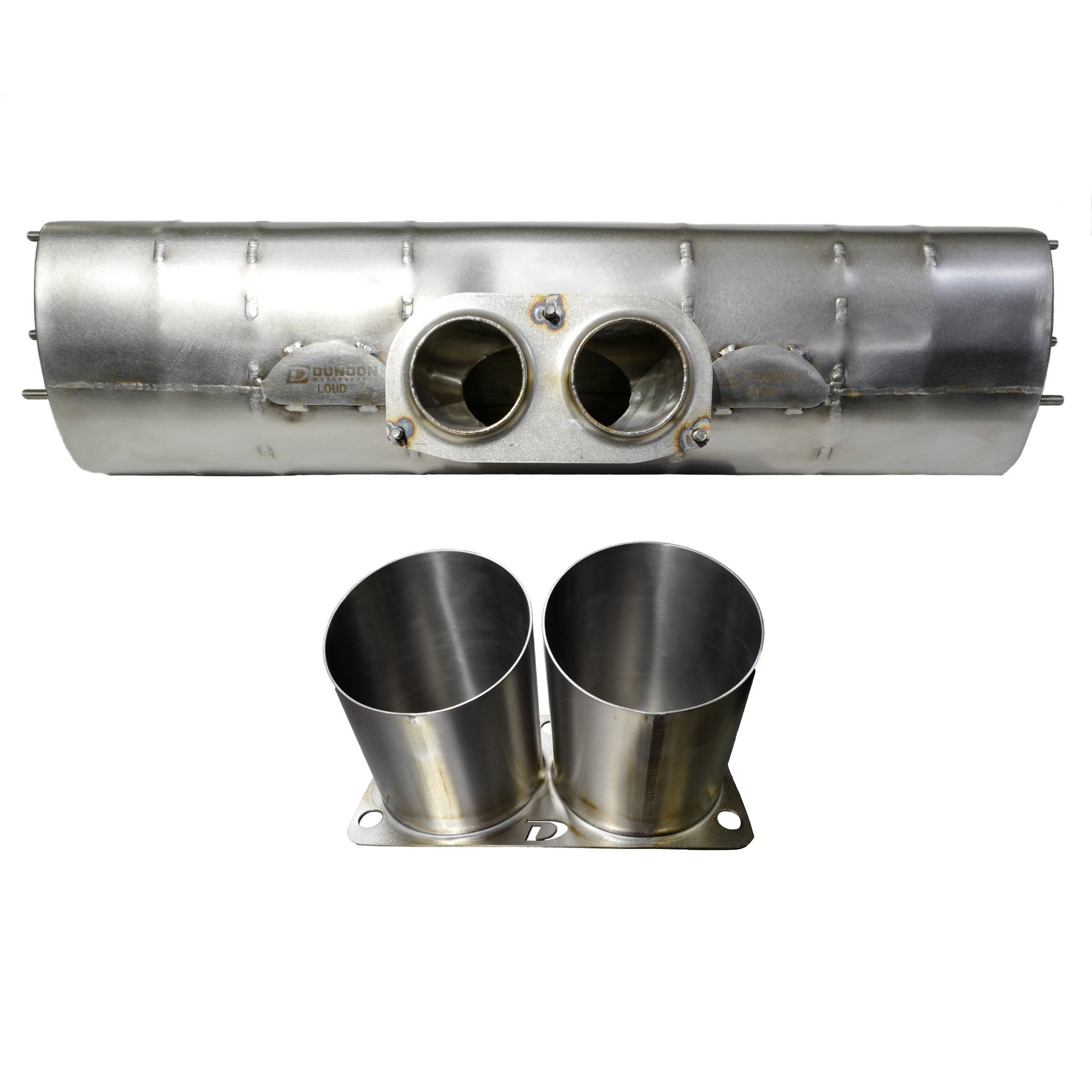 991.2 GT3RS Lifetime Center Muffler - Dundon Motorsports