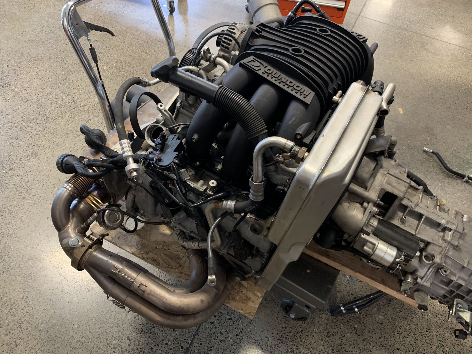 997 GT3 Resonance Air Intake Plenum w/ 100mm Throttle Body - Dundon Motorsports