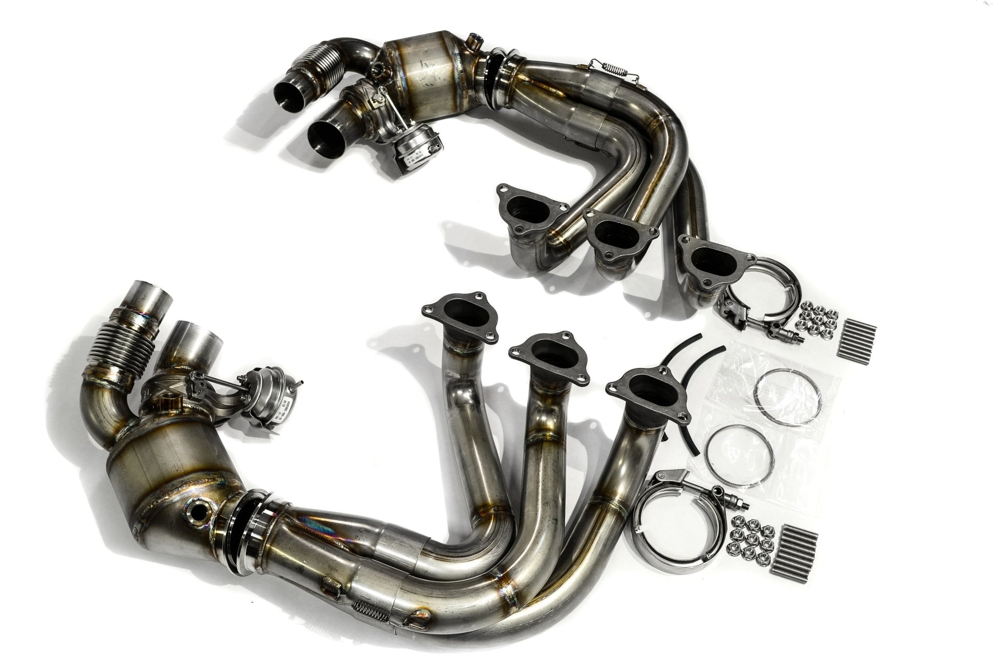 997.1 GT3RS Long Tube Street Header Exhaust System - Dundon Motorsports