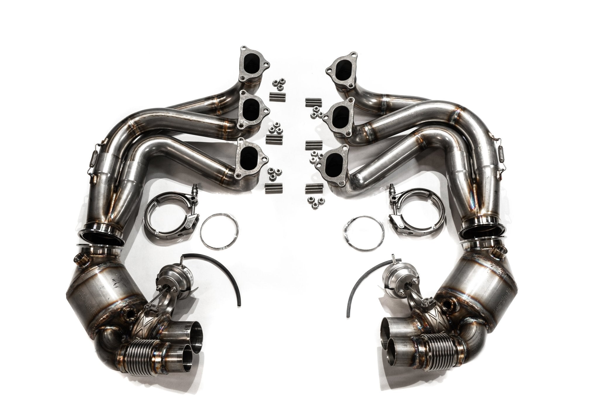 997.1 GT3RS Long Tube Street Header Exhaust System - Dundon Motorsports