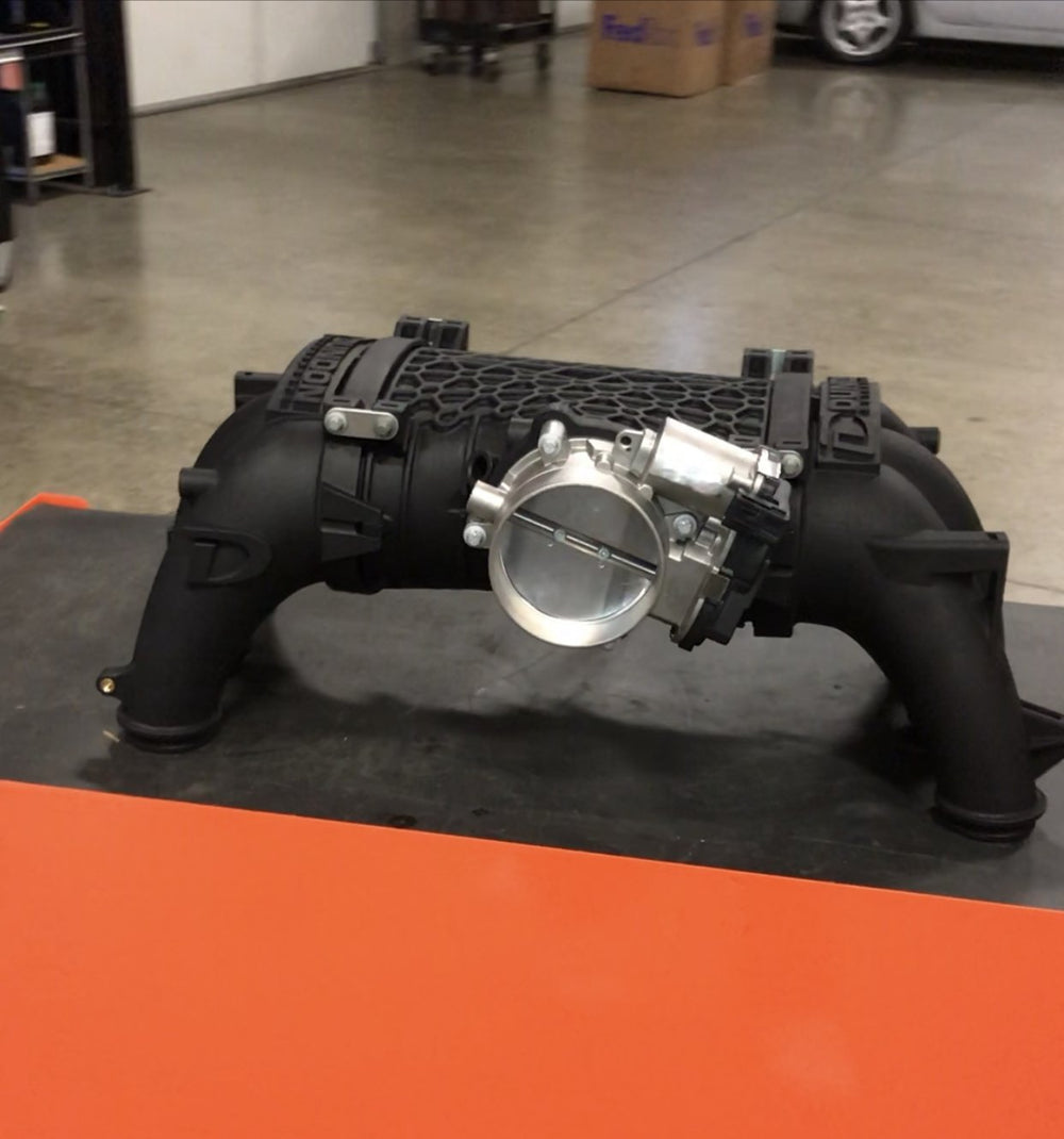 997.2 Cup Race Header, "Crack Pipe" Exhaust, Intake Manifold D4R Power Package - Dundon Motorsports