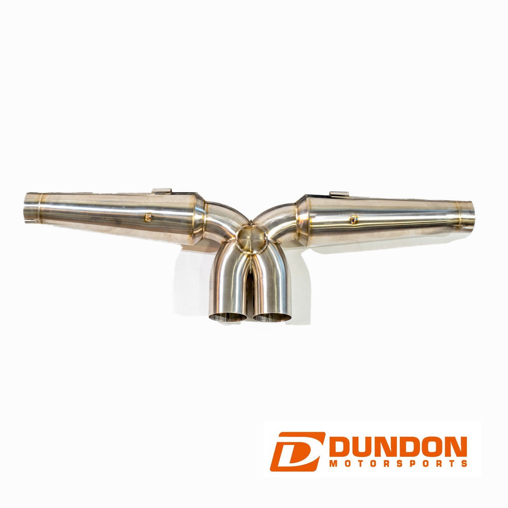 997.2 Cup Race Header, "Crack Pipe" Exhaust, Intake Manifold D4R Power Package - Dundon Motorsports