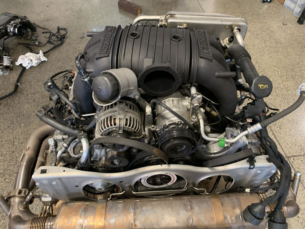 997.2 GT3/GT3RS Resonance Air Intake Plenum w/ 100mm Throttle Body - Dundon Motorsports