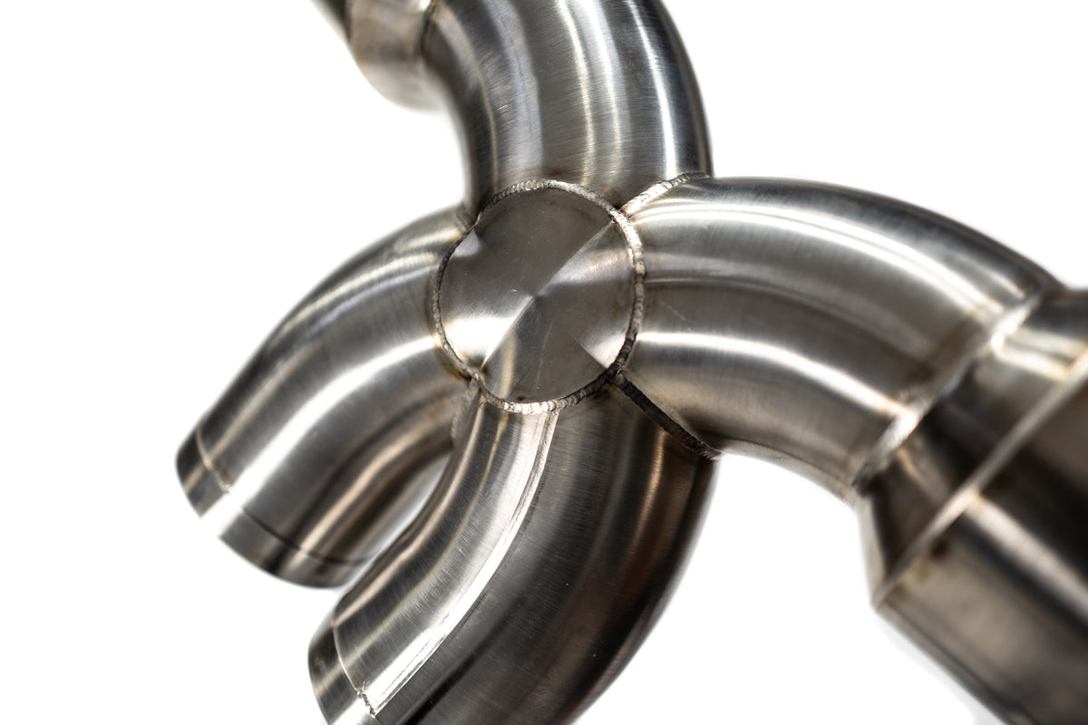 991 and 997 Inconel Megaphone Center Muffler Delete "Crack Pipe" Exhaust, image 2