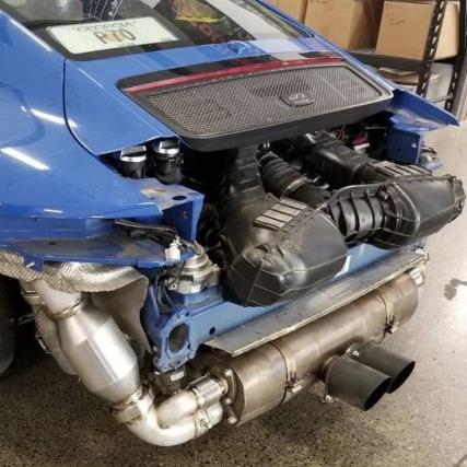 D3 Street Header/93mm Intake Kit/Optional Lifetime Muffler Power Package (2014-2016 991.1 GT3) - Dundon Motorsports