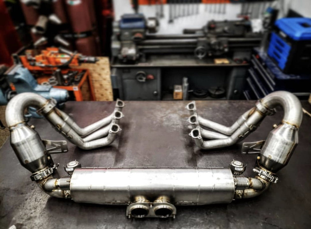 D3 Street Header/93mm Intake Kit/Optional Lifetime Muffler Power Package (2014-2016 991.1 GT3) - Dundon Motorsports