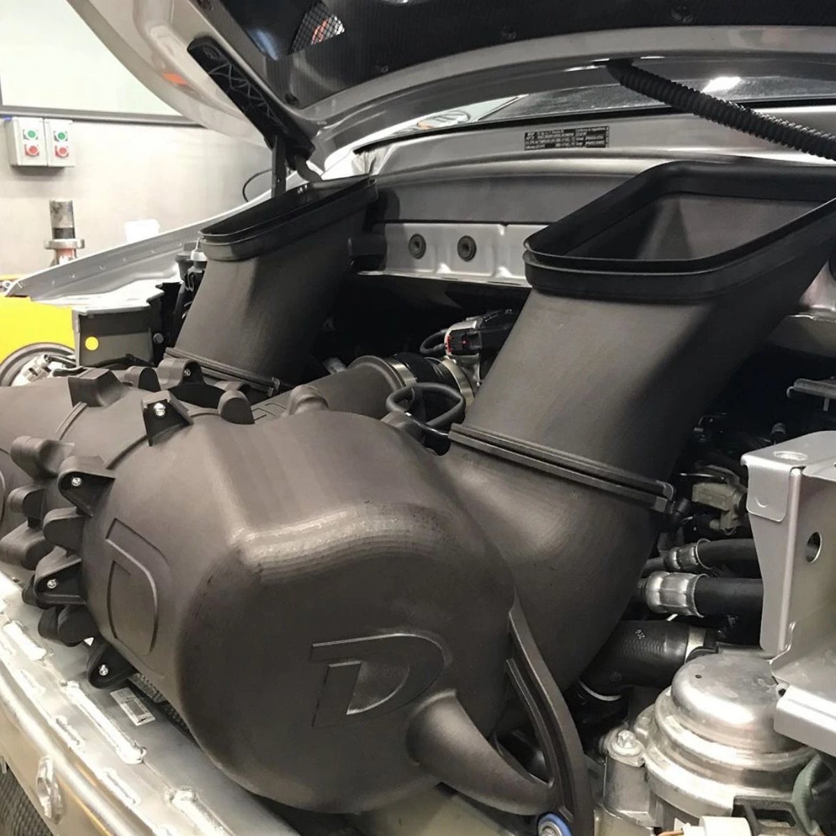 D3 Street Header/93mm Intake Kit/Optional Lifetime Muffler Power Package (2018-2019 991.2 GT3) - Dundon Motorsports