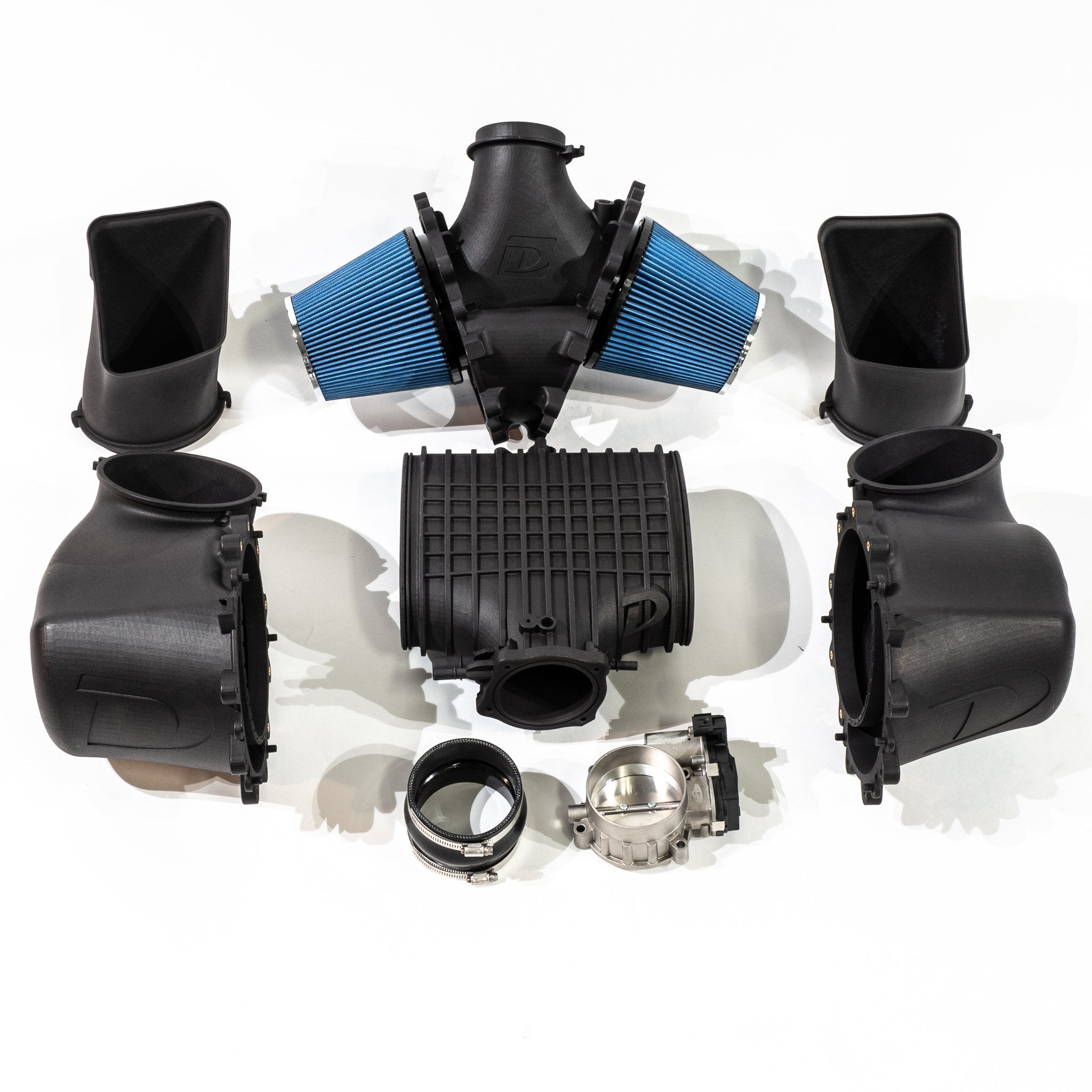 Dual Cone Airbox Replacement Air Filters - 991.2 GT3 - Dundon Motorsports