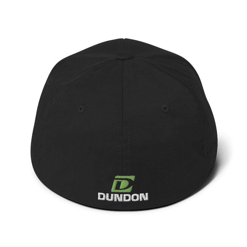 Dundon Lizard Green Flex-fit Twill Cap - Dundon Motorsports
