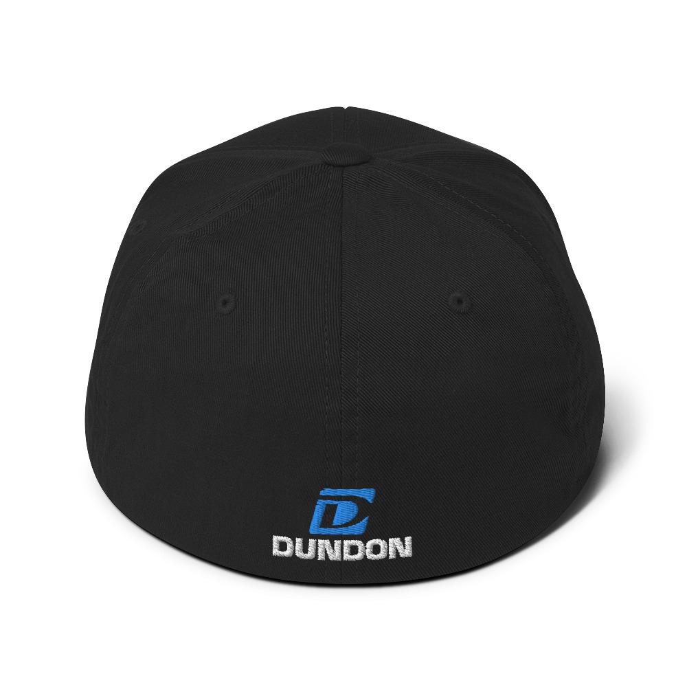 Dundon Miami Blue Flex-fit Twill Cap - Dundon Motorsports
