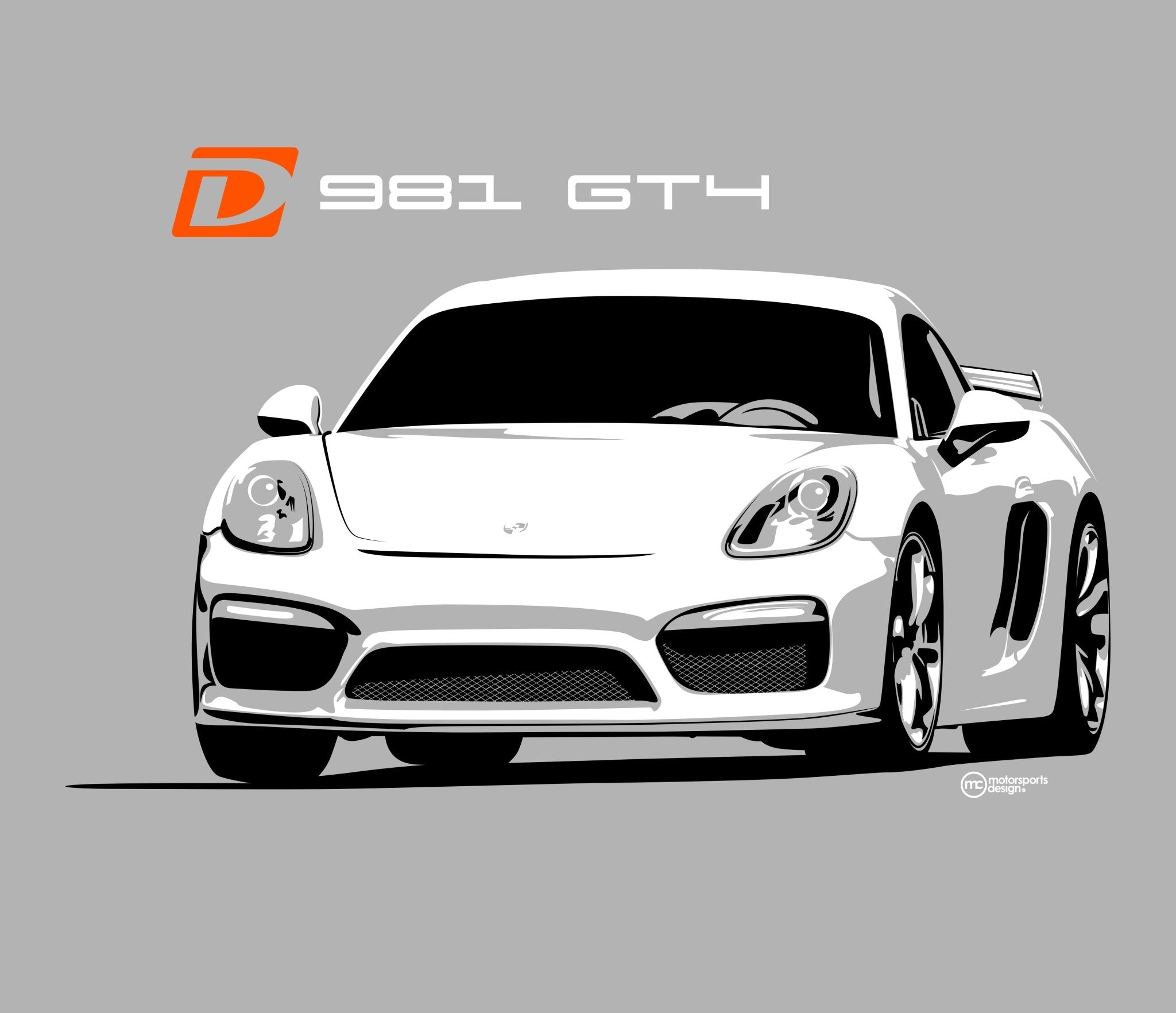 Dundon Motorsports 981 GT4 T-shirt - Dundon Motorsports