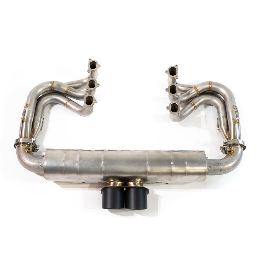 Race Header/Lifetime Muffler Power Package (2010-2011 997.2 Cup) - Dundon Motorsports
