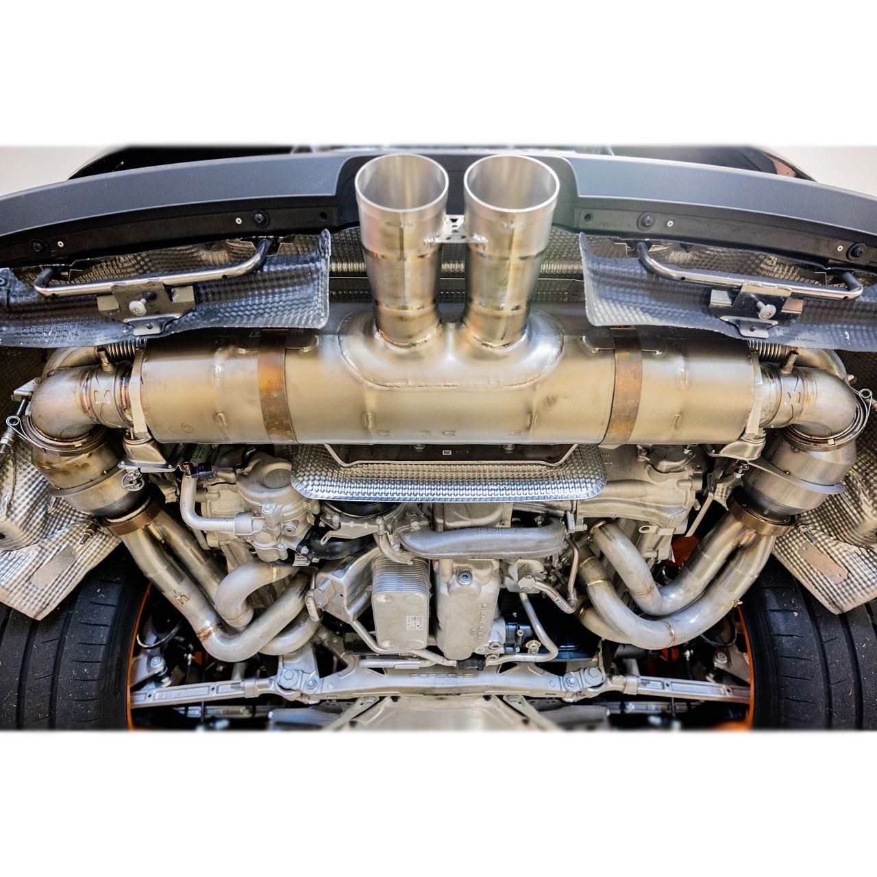 Street Header Exhaust Power Package (2022 992 GT3 non-EU Version) - Dundon Motorsports