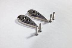 Titanium Anti-Skid pucks for Dundon Valkyrie Splitter - Dundon Motorsports