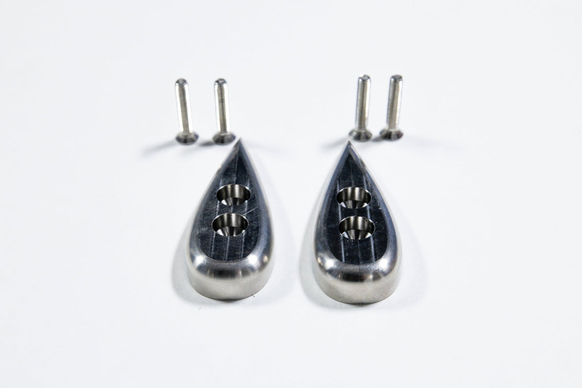 Titanium Anti-Skid pucks for Dundon Valkyrie Splitter - Dundon Motorsports