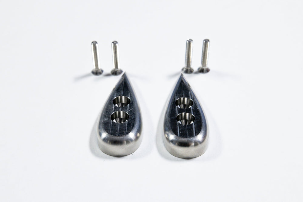 Titanium Anti-Skid pucks for Dundon Valkyrie Splitter - Dundon Motorsports