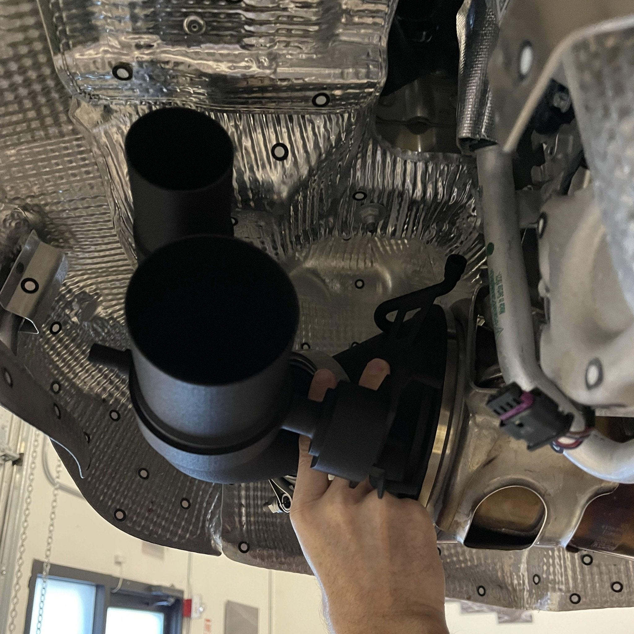 Valved Muffler Adapters for 992 GT3 OEM Headers - Dundon Motorsports